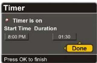 VOXX FPE2706 - Setting Timer - 3