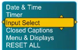 VOXX FPE2706 - Input Select - 1