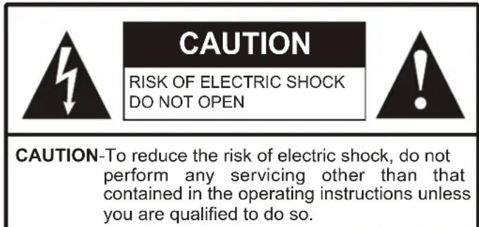 VOXX FPE3206 - WARNING - 1