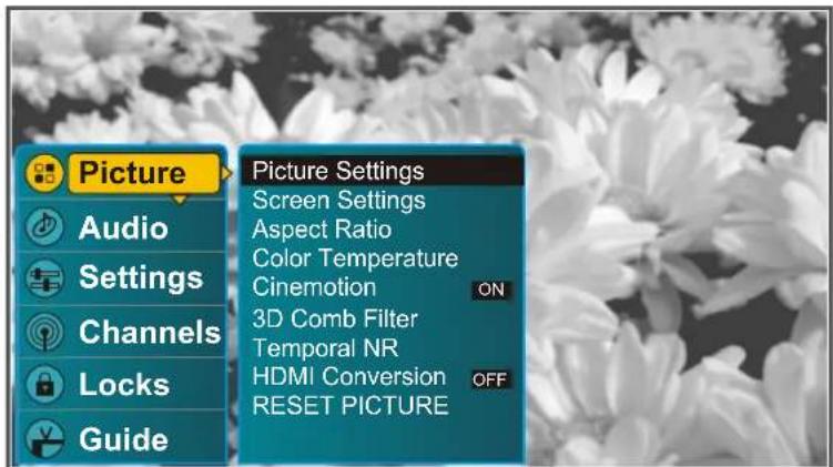 VOXX FPE3206 - Menu Navigation - 2