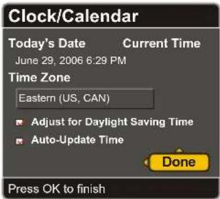 VOXX FPE3206 - Setting Date & Time - 3