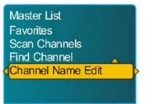 VOXX FPE3206 - Editing Channel Name - 1