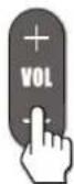 VOXX FPE3206 - Using MUTE on the remote control - 1