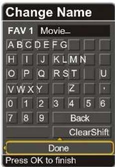 VOXX FPE3706 - Rename Favorite Channels List - 1