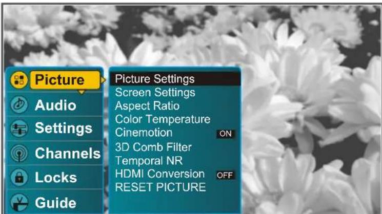 VOXX FPE3706 - Menu Navigation - 3