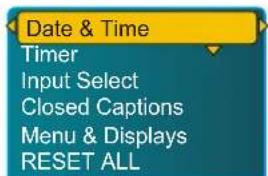 VOXX FPE3706 - Setting Date & Time - 1