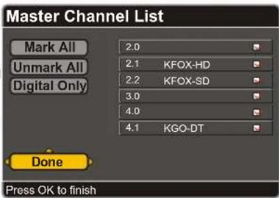 VOXX FPE3706 - Setting Channel List - 1
