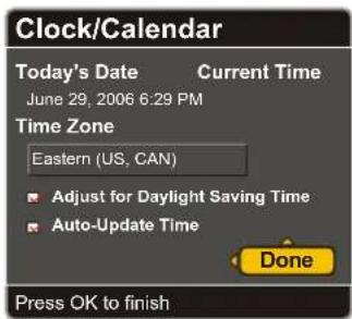VOXX FPE3706 - Setting Date & Time - 2