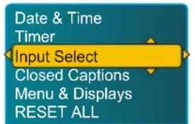 VOXX FPE3706 - Input Select - 1