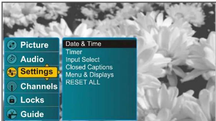 VOXX FPE3706 - Accessing Settings Menu - 4
