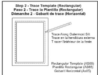 VOXX ARIC65 - Démarche 2-gabaril de trace - 1