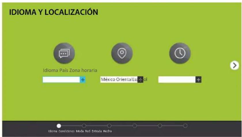SHARP Aquos LC43N7000U - Finalización del menú de configuración inicial - 1