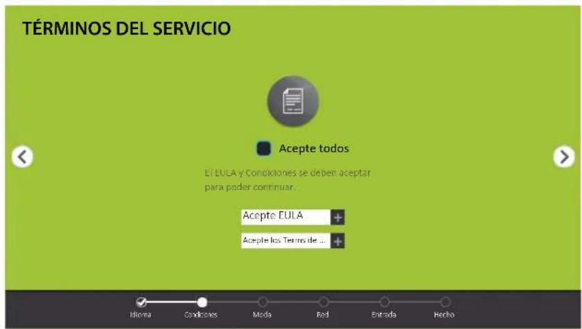 SHARP Aquos LC43N7000U - Finalización del menú de configuración inicial - 2