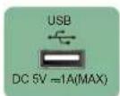 SHARP Aquos LC43N7000U - Connecting a USB device - 1