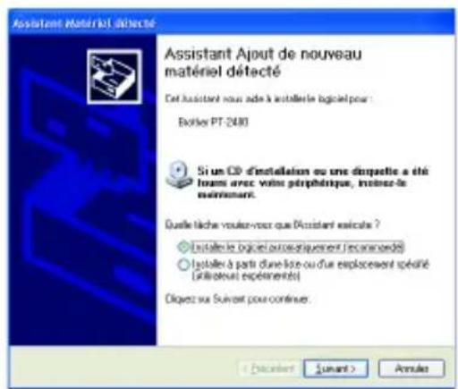 BROTHER Ptouch PT1400 - Sous Windows® XP: - 2