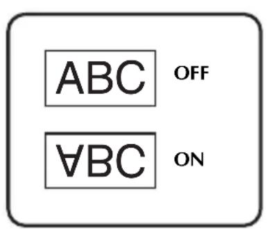 BROTHER Ptouch PT1400 - Printing mirrored labels - 1