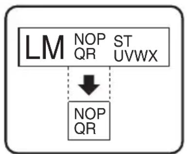 BROTHER Ptouch PT1400 - Printing a range of text blocks - 1