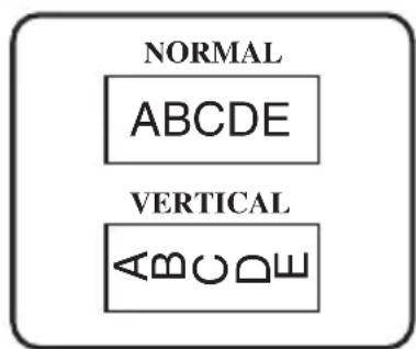 BROTHER Ptouch PT1400 - Normal and Vertical Modes - 1