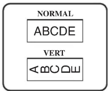BROTHER Ptouch PT1400 - Modes Normal et Vertical - 1
