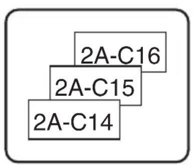 BROTHER Ptouch PT1400 - Printing multiple copies with incremental characters - 1