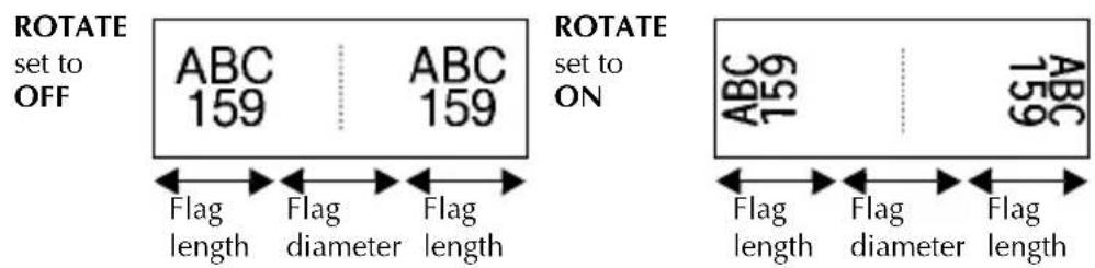 BROTHER Ptouch PT1400 - Flag Mode - 2