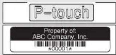 BROTHER Ptouch PT2730 - CRÉATION D'UNE ÉTIQUETTE - 1