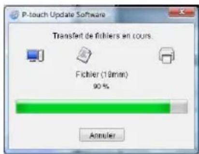 BROTHER Ptouch PT2730 - Téléchargement d'une catégorie de collection d'étiquettes sur votre étiqueteuse - 8