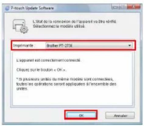 BROTHER Ptouch PT2730 - Téléchargement d'une catégorie de collection d'étiquettes sur votre étiqueteuse - 4