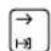 BROTHER Ptouch PT9400 - Cursor keys (touches deursor) - 1
