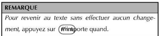 BROTHER Ptouch PT9400 - Pour imprimer une image inversée du texte: - 4
