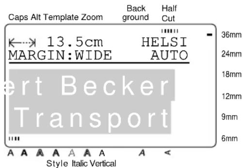 BROTHER Ptouch PT9400 - REMARQUE - 4