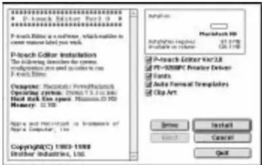 BROTHER Ptouch PT9400 - REMARQUE - 1