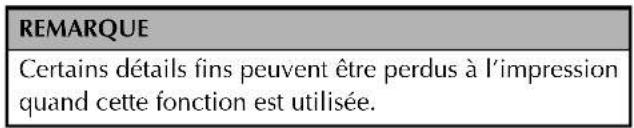 BROTHER Ptouch PT9400 - Pour imprimer une image inversée du texte: - 1
