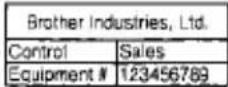 BROTHER Ptouch PT1600 - Using the pre-formatted Auto Format templates - 6