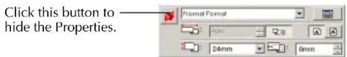 BROTHER Ptouch PT1600 - Displaying the Properties - 3