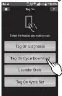 LG DX5781VE - Select Tag On Cycle Download. - 1