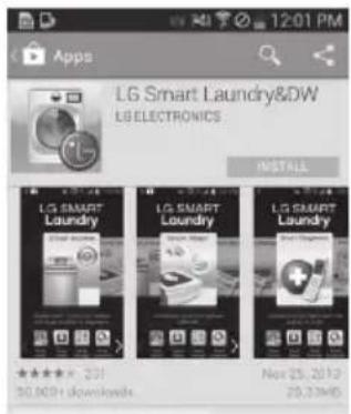 LG DX5781VE - Install the LG Smart Laundry&Dw application on a NFC-equipped smartphone. - 1
