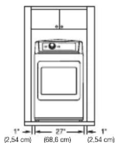 LG DX5781VE - Dégagements - 2