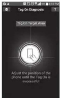 LG DX5781VE - Touch the Tag On logo. - 1