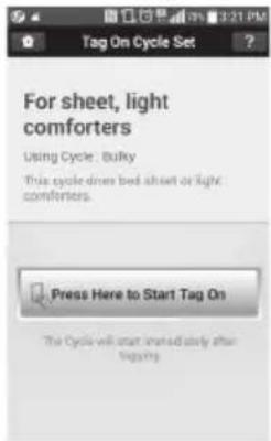 LG DX5781VE - Réglage de cycles Tag On - 6