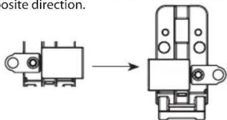 LG DX5781VE - Reverse the lower hinge bracket and hinge assembly. - 4