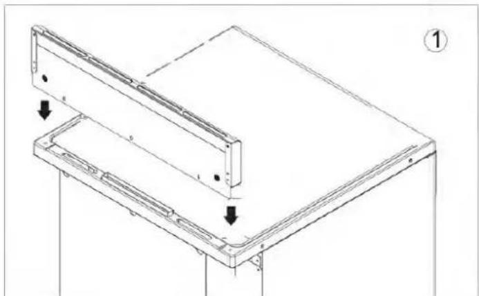Avanti ER24P1BG - INSTALLACION DEL PANEL ANTI-SALPICADURAS - 1