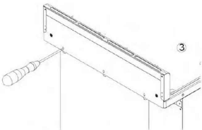Avanti ER24P1BG - INSTALLACION DEL PANEL ANTI-SALPICADURAS - 3