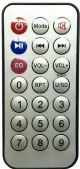 QFX PBX2000 - Control Remoto - 1