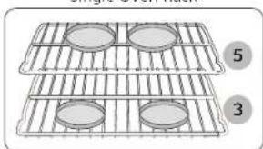 SAMSUNG NX58K7850SS - Rack and Pan Placement - 2