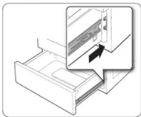 SAMSUNG NX58K7850SS - Storage drawer - 2