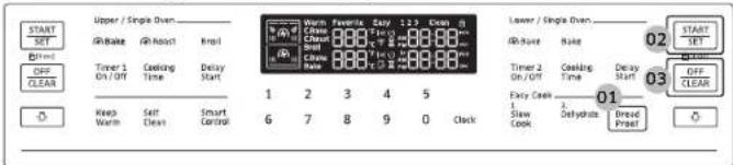 SAMSUNG NX58K7850SS - Bread Proof (Single mode only) - 1