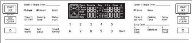 SAMSUNG NX58K7850SS - Oven lock - 1