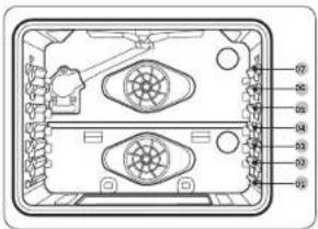 SAMSUNG NX58K7850SS - Single Mode - One Oven Cavity - 1