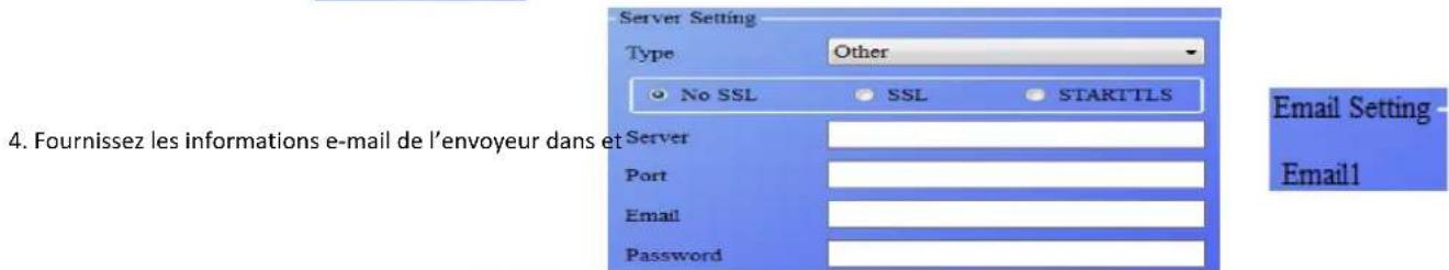DENVER WCM8010 - Étapes de la configuration GPRS - 4